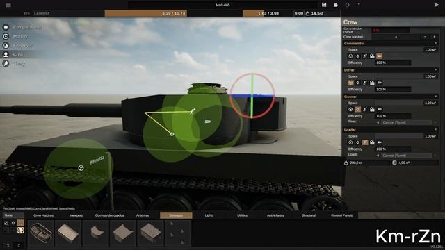 Tiger от идеи Kot_v_polto  №14 #tank #sprocket #gameplay #хочуврек