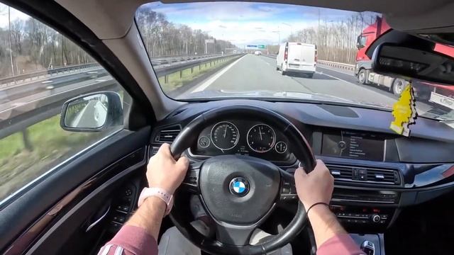 2012 BMW 5 F10 [520D 184HP] |0-100| POV Test Drive #48