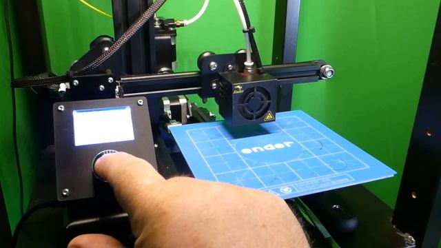 Creality Ender 2 Bed leveling process