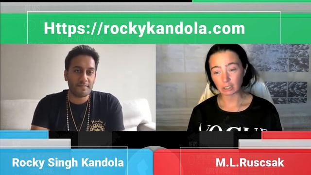 Dove and Dragon Radio with host M.L.Ruscsak and guest Rocky Singh Kandola