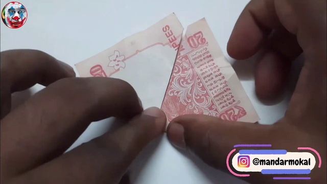 HOW TO MAKE MONEY ORIGAMI 🦋 BUTTERFLY 🦋 FOLDING INSTRUCTIONS 20 RUPEES NOTE