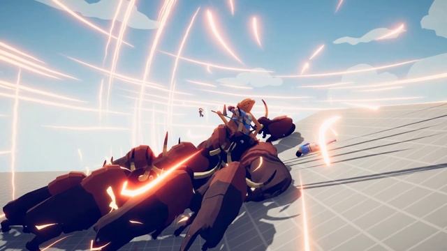 Giant Bison vs Every Unit - Totally Accurate Battle Simulator TABS