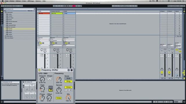 Ableton Live: Frequency Shifter Gollum Smeagol