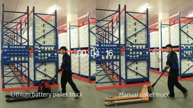 A Series Mini Walkie Pallet Truck/Li-Ion