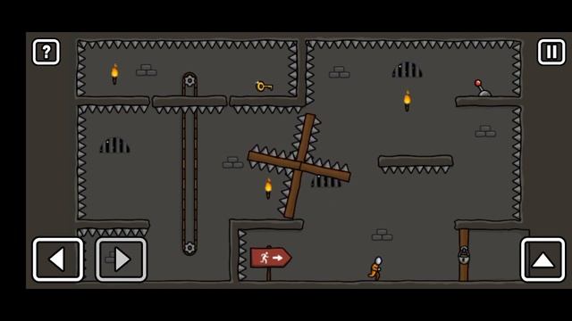 😱 омай гот  босс дедушка шмель в one level 3 стикмен побег из тюрьмы часть 22 он сложный