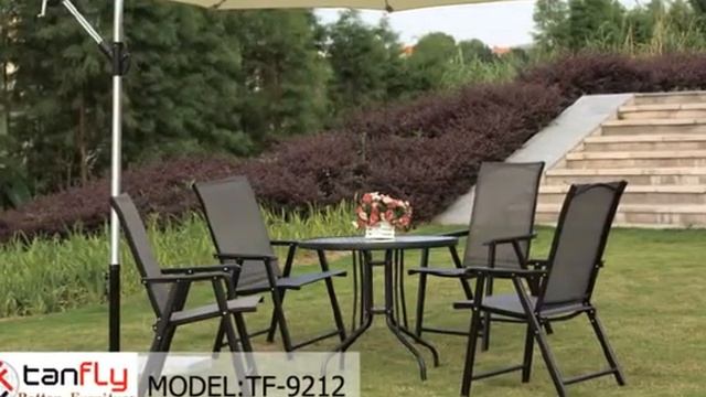 Offset Hanging Patio Umbrella Freestanding Outdoor Parasol Adjustable Market Umbrella From Tanfly