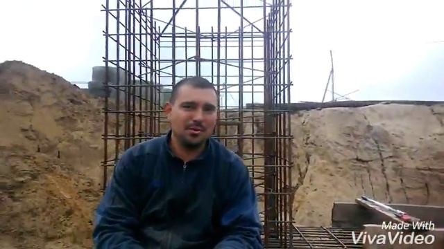 04.09.16. Основание антенны. Бетонные работы.