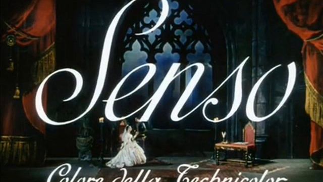 AUDIO DEL FILM SENSO DI LUCHINO VISCONTI CON ALITDA VALLI