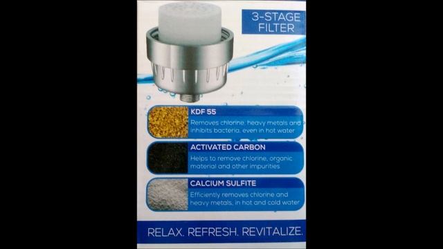AquaBliss High Output Universal Shower Filter