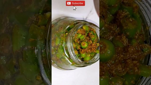 Green Chilli Pickle #trending #shorts