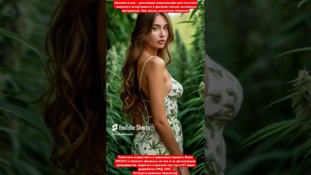 Конопля - щедрая, богатая агрокультура_ текстиль, ткань , нетканный м-л. Чай, масла, косметика, БАДы