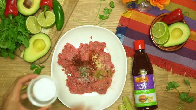 Southwest Burger Avocado Salsa
