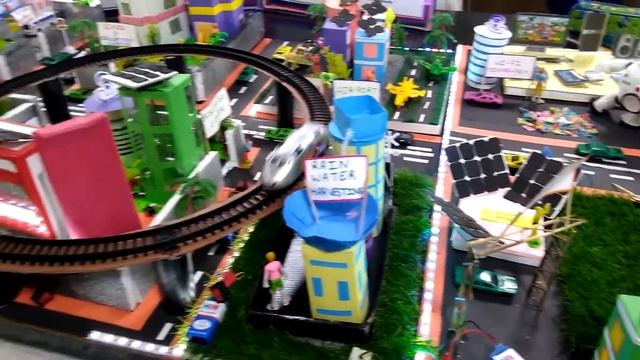 smart city model for science exhibition