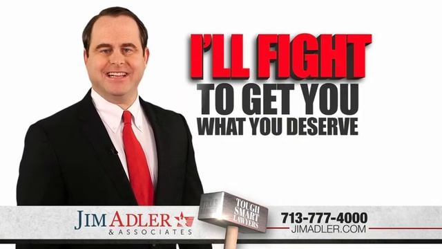 JIM ADLER & ASSOCIATES TV COMMERCIAL WRONG PLACE ENGLISH30 HOUSTON 30