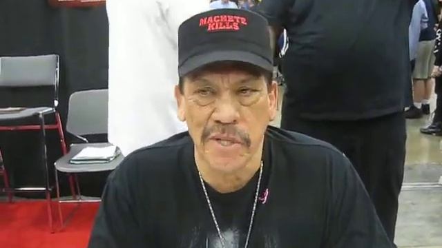 Danny Trejo (MACHETE) Says Hello to My Dad