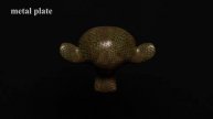 【Blender】metal plate (from Poly Haven)