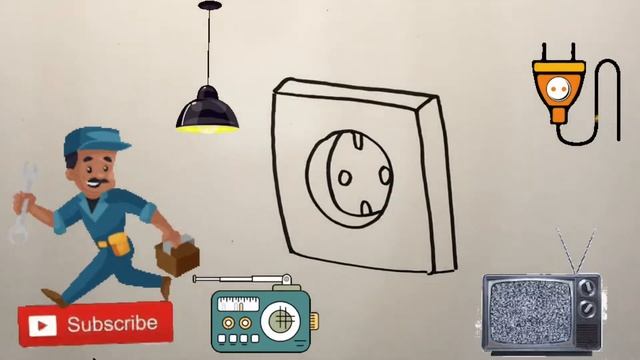 How To Draw a Electric Socket for Children | Easy Drawing
