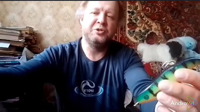 Большие силиконовые виброхвосты для ловли огромных щук.mp4