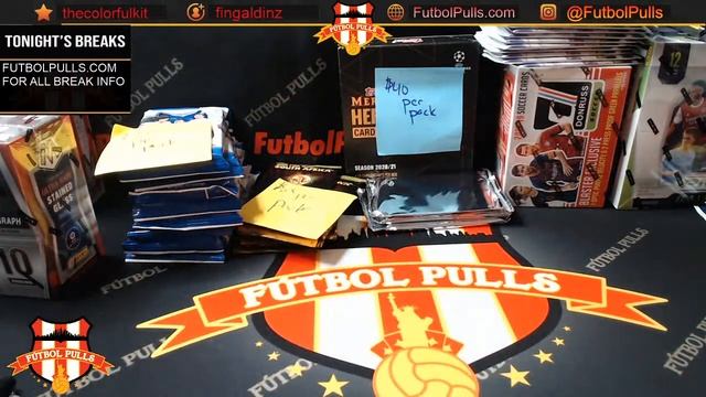 THURSDAY NIGHT FUTBOL! - www.futbolpulls.com for all break info!