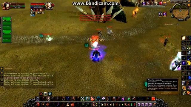 Warrior furia - wow hydra - Garganta grito de guerra