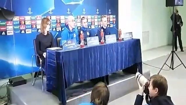 Пресс-конференция Ивана Данильянца и Федора Кудряшова перед матчем "Ростов" - "Атлетико"