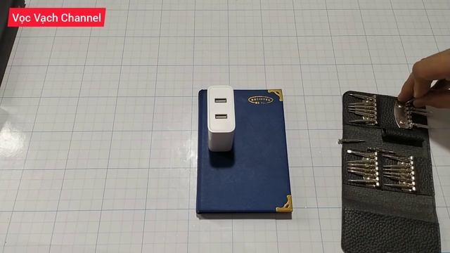Tháo Cục Sạc QC 3.0 Xiaomi 36w 2 cổng