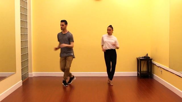 Salsa Shines & Footwork Challenge On2 (Part 3 - Advanced) | TheDanceDojo.com