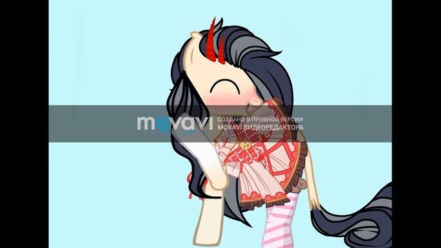 Пони meme "Здрасте, я Настя"