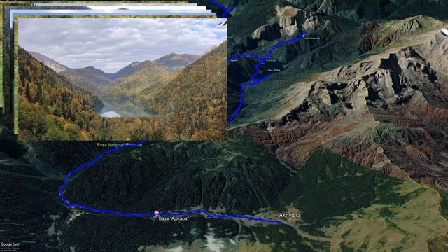 ПОЛНОЕ видео по маршруту "За Рицей, над облаками"