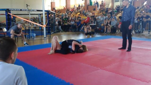Agata Zygmunt Legion Zamość BJJ No GI ALMMA 82 Lubartów 2015