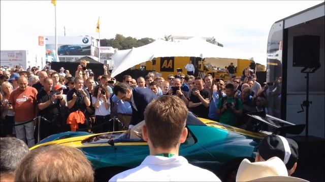 Lotus 3-eleven press presentation at Goodwood Festival of Speed 2015