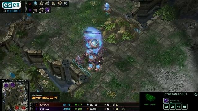 [P] DreaM vs. Shibbxyz [Z] Game 3 - ESET UK Masters Qualifier #1