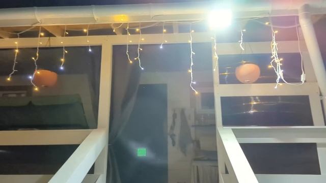 # 240. Сколько я собрала томатов в открытом грунте? Повесили гирлянду на террасу, ночуем. 2023
