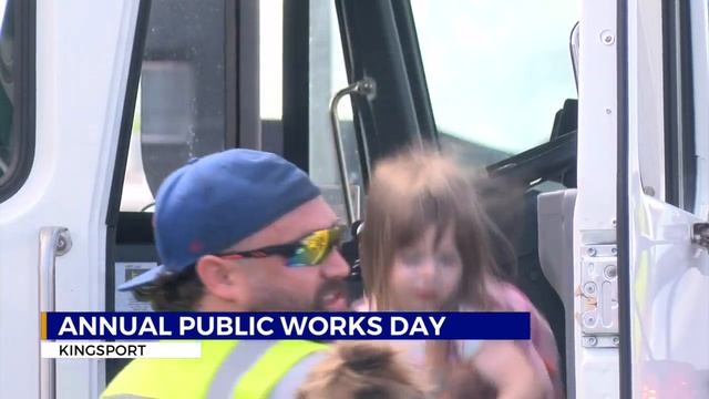 City of Kingsport hosts Public Works Day celebration with bucket truck rides and more