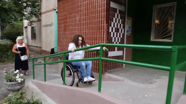 Ремонт пандуса Основной ролик