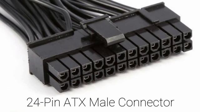 24-Pin (20+4) Male to Dual 24-Pin Female PSU ATX Motherboard Adapter