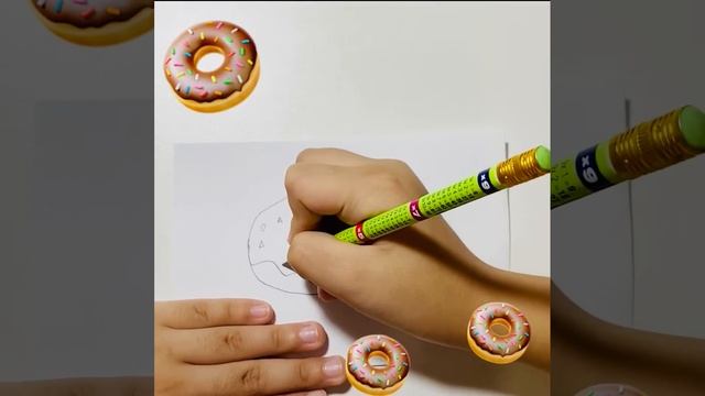 Рисуем пончик 🍩