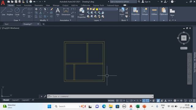 127 - Drawing the Floor Plan Walls Doors and Windows