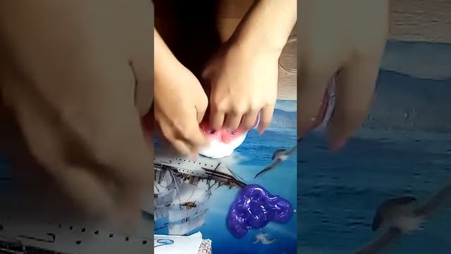 ОБЗОР ПОКУПНОГО СЛАЙМА . СЛАЙМ ПУ 😃
