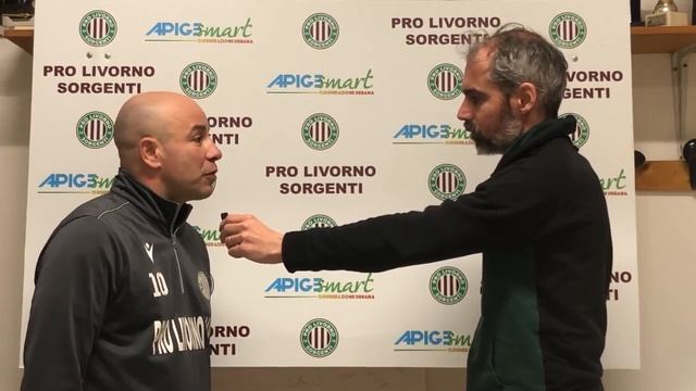 Pro Livorno Sorgenti - Zenith Prato (18/2/24): intervista a Federico Bandinelli