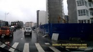 10.12.13 Непогода, село Веселое, летающий профнастил.