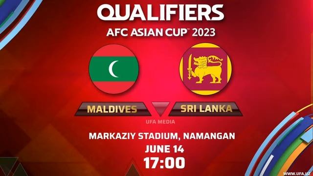 Maldiv vs Shri Lanka | Osiyo Kubogi-2023 saralash boqichi | Jonli efir