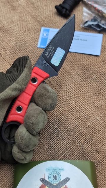 Шейный нож "Крот" Кизляр.