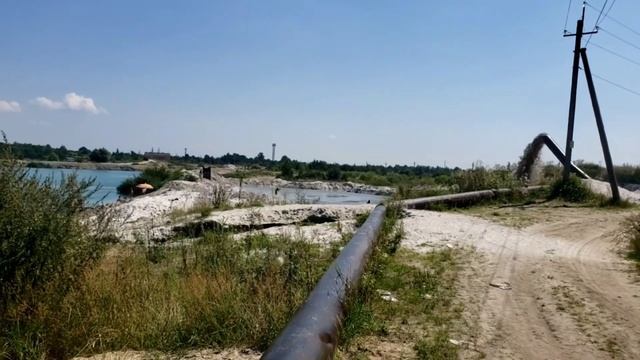 Влог серпень.Їдемо на озеро.Чуть нас не знесли по дорозі😲Кар'єр Ясниська.Дорога в ліс.