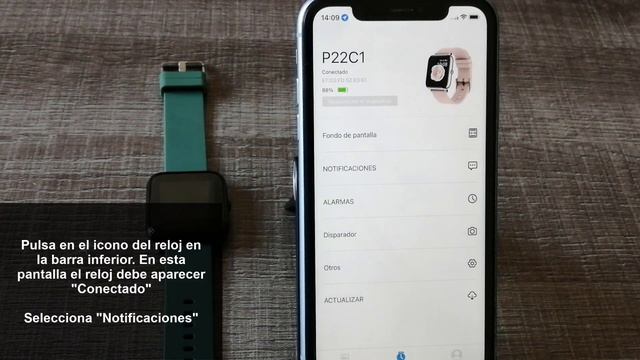 Notificaciones WhatsApp Smartwatch Popglory iPhone ✅