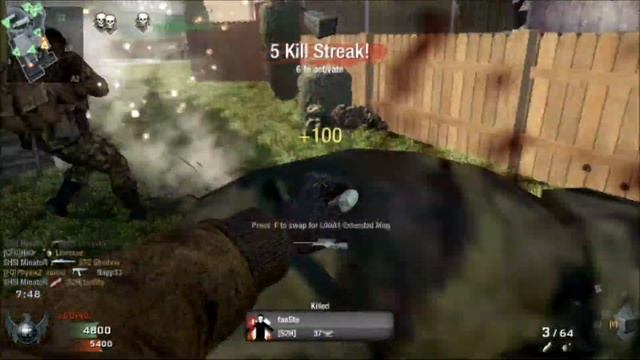 Black Ops: SPAS-12 Ownage on Nuketown (HD)