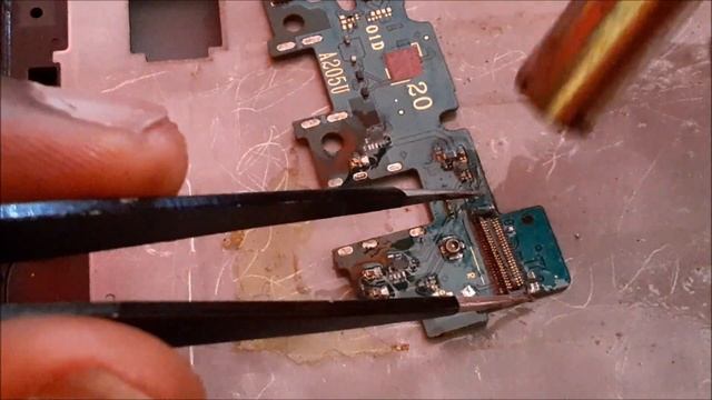 How to replace lcd connector for Samsung phones 150-300 % heat| FPC connector