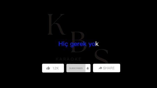 Madrigal | Seni Dert Etmeler  (Piyano Karaoke)