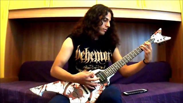 Behemoth "Lucifer" Cover Guitar Rhythm