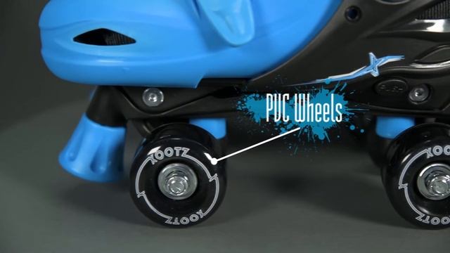 РОЛИКИ XOOTZ. РАЗДВИЖНЫЕ. TY6063 Xootz Quad Skates Blue